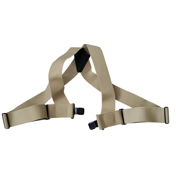 Duluth Trading Company Brown Clip On Suspenders Work‎ Workwear 2” Width - Picture 1 of 4